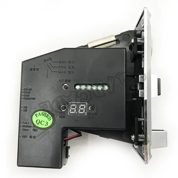 JY-18A taimera kontrolieris PCB DIY komplektu KASTES/mobilo uzlādes staciju atbalsta 6 veidu monētas, monēta, kas Darbojās USB Laiks Skaitītājs, Skaitītāja