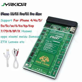 Jyrkior iPhone 11Pro MAX X XR XS MAX/Samsung Akumulatoru Testeri/Lādētāja Lādēšanas Aktivizācijas plates Testeri Ciparu Displejs