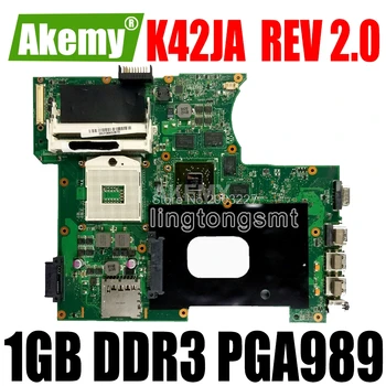 K42JA HD5730 1GB Par Asus K42J A40J X42J A42J Klēpjdators Mātesplatē K42JA REV 2.0 2GB atmiņa testēti mainboard