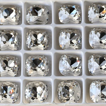 K9 Stikla Kristāla Opal 10mm Laukumā 30pcs Norādīja Atpakaļ strass Rhinestones apģērbu nail art rotājumi akmeņi un kristāli