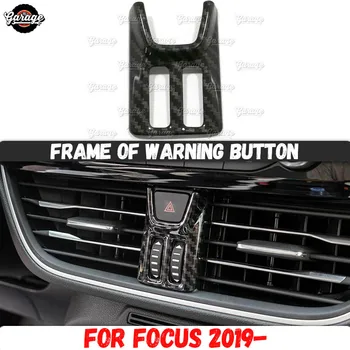 Kadrs pogu bloķēt gadījumā ar Ford Focus 2019 - ABS plastmasas molding 1 set / 1 gab apdare auto interjera