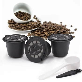 Kafijas Kapsulas, par Nespresso Uzpildāmas Kapsula Filtrs Atkārtoti Kafijas Instrumenti Vides Aizsardzība