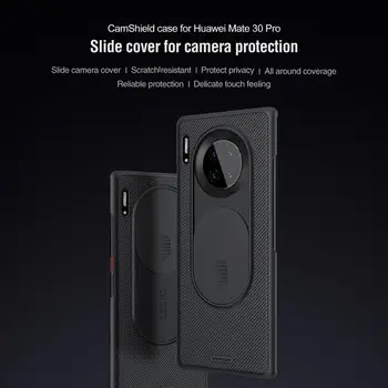 Kamera Aizsardzības Gadījumā Huawei mate 30 Pro Nillkin Virziet kameru Aizsargātu Aizsardzības Vāciņu Būtiska Huawei mate 30 atpakaļ Gadījumā