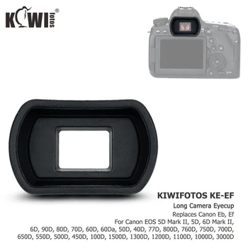 Kameras Skatu meklētājs acu aizsargs Okulāru Eyeshade Canon EOS 6D2 5D2 Nemiernieku T7i T7 T6s T6i T6 T5i T5 SL3 Aizstāj Canon EB Ef Eye Cup