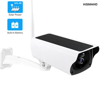 Kameras Wifi Saules Enerģijas Āra Ūdensizturīgs Bezvadu IP Kamera 1080P HD akumulators PIR kustības atklāt Uzraudzības Drošības Kameru