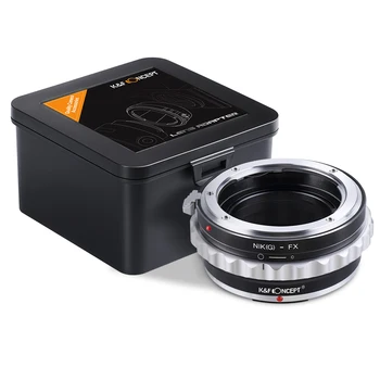 K&F JĒDZIENS Kameras Objektīva Adaptera Gredzens Nikon G Mount Objektīvs (uz) piemērots Fujifilm Fuji FX X-Pro1 X-M1 X-A1 X-E1 Adapteris Ķermeņa