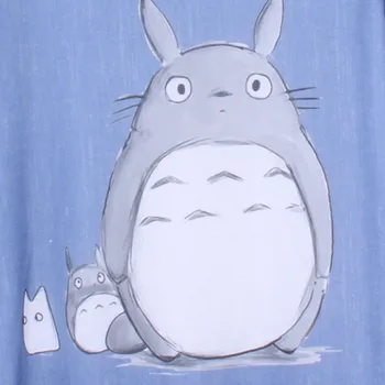 Karikatūra Totoro drukāt meiteņu top lakrosa sieviešu t-krekli ikdienas apģērbs Rietumu modes vasaras lakrosa sieviešu blusas bezmaksas piegāde