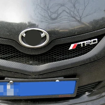 KARSTĀ 1 gab. automašīnas priekšējo resti žetons marķēšana, auto dekorēšana uzlīme par Toyotas TRD corolla chr avensis yaris Camry automašīnu aksesuāri