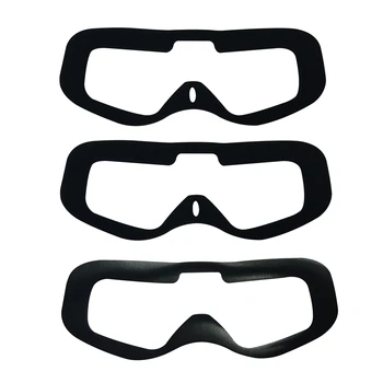 Karstā 3PCS Modernizētas Nomaiņa Faceplate Mīkstu Spilventiņu KOMPLEKTS Fatshark FPV HDO2 Aizsargbrilles