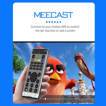 KARSTĀ Meecast TV App Tālvadības pults, DVB T2 Ciparu TV Uztvērējs HD1080P TV Uztvērējs Atbalsta Youtube Spānija Polija Francija Izraēla