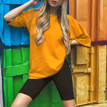 Karstā Modes Sieviešu Streetwear Kopa ar Īsām Piedurknēm Garš Krekls Top un Elastīga Jostas Šorti Komplekti Vasaras Multiway Apģērbs Gadījuma Komplekti