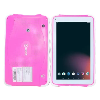 Karstā pārdošanas 7 collu x708 dāvanu Bērniem Tablete Android 6.0.1 WIFI 1GB+8GB 1024x600 IPS Quad-Core Bluetooth