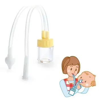 Karstā Pārdošanas Baby Safe Deguna Tīrītājs Vakuuma Uzsūkšanas Deguna Gļotas Iesnas Aspirācijas Ieelpot Deguna sūkšanas ierīces bērnu aprūpei #26
