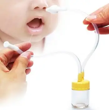 Karstā Pārdošanas Baby Safe Deguna Tīrītājs Vakuuma Uzsūkšanas Deguna Gļotas Iesnas Aspirācijas Ieelpot Deguna sūkšanas ierīces bērnu aprūpei #26