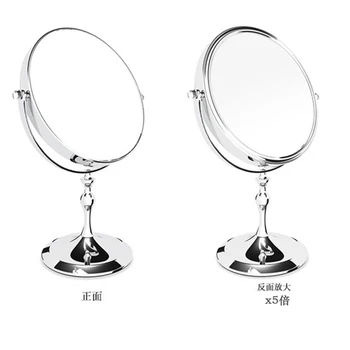Karstā Pārdošanas Dāma Tabula 8 Collu Spoguli Galda Stāv Kumode Kosmētikas Aplauzums Spogulis Double Sided 3x 5x 7x 10xMagnification