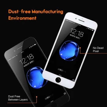 Karstā Pārdošanas Grade AAA Displejs, Touch Screen Digitizer Nomaiņa iPhone 6S Plus & Bezmaksas Piegāde