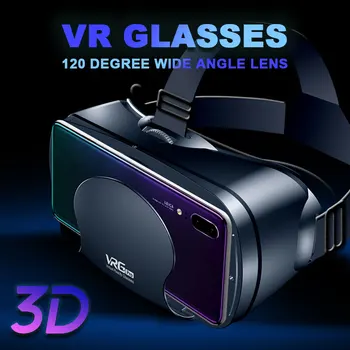 Karstā Pārdošanas! jaunas VRG Pro brilles ar austiņām vr virtuālo realitāti, 3d brilles, lai 5.0-7.0 collu viedtālrunis