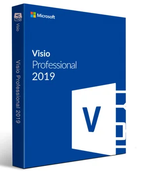 Karstā pārdošanas Microsoft Visio Professional 2019 32/64 Bitu Lejupielādēt Visio 2019 pro atslēga