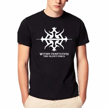 Karstā Pārdošanas Modes Vīriešu Kokvilnas Gadījuma Īsām Piedurknēm T Krekls Punk Stila Zīmolu Vasarā Kārdinājumam Band Print T-krekls