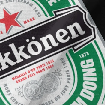 Karstā Pārdošanas Raikkonen Logo tshirt Pasūtījuma Īsām Piedurknēm Valentīna Vīriešu Liela Izmēra Melns Tee Krekls