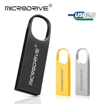 Karstā pārdošanas usb flash drive pendrive 32 gb, melnā ūdensizturīgs metāla pen drive 64GB, 32GB 16GB 8GB 4 GB usb atmiņas karti 128gb Bezmaksas logo