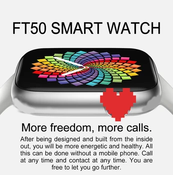 Karstā Smart Skatīties Bluetooth Zvanu ekg FT50 Vīrieši Sievietes SVB 12/13 Lite smartwatch IOS Android Smart Watche Mīklā nekā x6 w26 k8