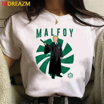 Karstā Viena Veikti Garīgi Iepazīšanās Draco Malfoy T Krekls Sievietēm Kawaii Ir 2021. jaungada T-krekli Vasaras Karikatūra Grafikas Tees Sieviete