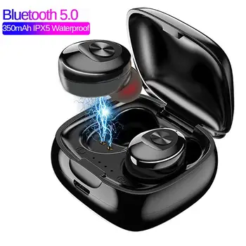 Karstā XG12 Portatīvo TWS Bluetooth 5.0 HiFi Bezvadu Brīvroku Austiņas Ūdensizturīgs Spēļu auss Earbuds Klausule Ar Mic