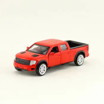 Kaste dāvanu modelis,Augsts simulācijas 1:52 sakausējuma pull atpakaļ Ford F-150 Truc suv modeļa automašīnām,Oriģinālo iepakojumu,tirdzniecība, rotaļlietas,bezmaksas piegāde