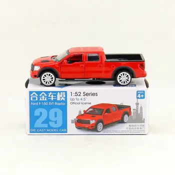 Kaste dāvanu modelis,Augsts simulācijas 1:52 sakausējuma pull atpakaļ Ford F-150 Truc suv modeļa automašīnām,Oriģinālo iepakojumu,tirdzniecība, rotaļlietas,bezmaksas piegāde