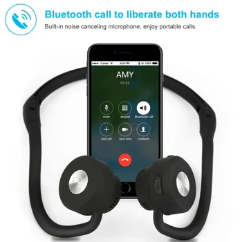 Kaula Vadāmības Dzirdes aparāti Ūdensizturīgs Skaņas Pastiprinātājs Bluetooth Bezvadu Austiņu 5.0 Spēļu Dzirdes veciem cilvēkiem nedzirdīgo