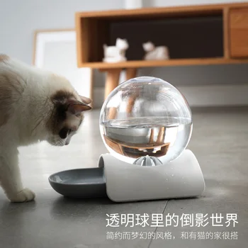 Kaķis Ūdens Strūklaka Suns Dzeramā Bļoda Pet USB Automātiska Ūdens Padeves Super Kluss Dzērājs Auto Pakārtotais
