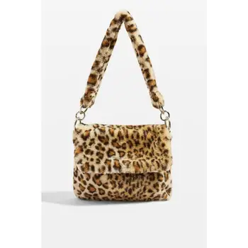Kažokādas Soma dzīvnieku print leoparda soma sieviešu dāmas ziemā silts crossbody somas slavenu Zīmolu Lielu Jaudu shoudler Sajūgs 2019 jaunas