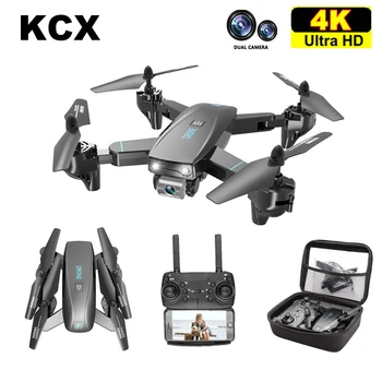 KCX S173 Mini Dūkoņa Ar Kameru 4K IZŠĶIRTSPĒJAS Profesionālās Platleņķa Selfie WIFI FPV VS RC Quadcopter S167 Dron GPS