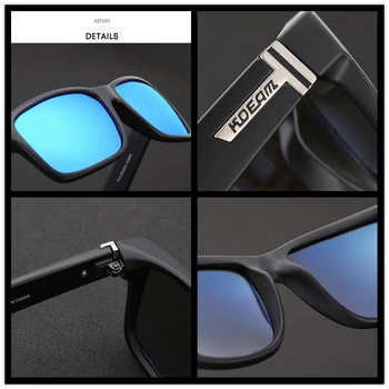 KDEAM Vīriešiem Polarizētās Saulesbrilles Sporta Traks Krāsas, Saules Brilles Elmore Pretbloķēšanas-UV Toņos, Ar Lodziņu