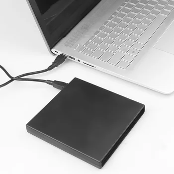 Kebidumei Slim Ārējo Noņemamo 12.7 mm Optisko Disku, Lietu Vāku ar USB 2.0 Laptop, Notebook
