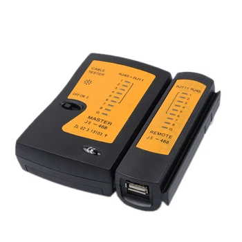 Kebidumei Vadu Testeris Instrumenti Tīkla Kabeli USB RJ45 Vadu Testeris Testa Double-vītais Kabelis Detektoru Tracker Rīku komplekts Tīklu