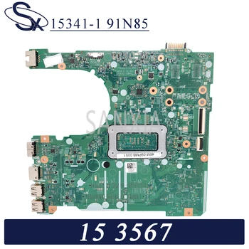 KEFU 15341-1 Klēpjdators mātesplatē Dell Inspiron 15-3567 sākotnējā mainboard I7-7500U ar VGA interfeiss