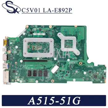 KEFU LA-E892P Klēpjdators mātesplatē par Acer A515-51G A615-51G sākotnējā mainboard Borta 4 GB-operatīvā ATMIŅA I5-7200U GT940MX/MX150-2GB