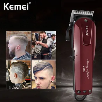 Kemei 2600 professional hair clipper elektriskie matu trimmeris spēcīgu matu skūšanās mašīnu matu griešanai elektrisko bārdas skuvekli