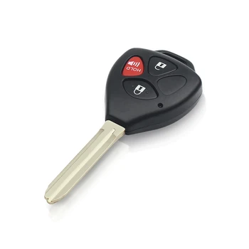 KEYYOU 3 Pogu Smart Remote Auto Atslēgu Fob 314.4 Mhz HYQ12BBY ID67 Mikroshēmu Toyota RAV4/Hilux/Camry Automašīnu, Auto Tālvadības Contol Atslēga