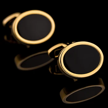 KFLK zīmolu vīriešu krekli, aproču pogas, zelta aplis pogu augstas kvalitātes bezmaksas piegāde karstā kāzu dāvanu aproču pogas 2020 