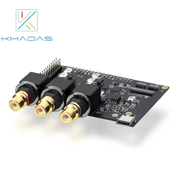 Khadas Signālu Valdes ES9038Q2M USB DAC Hi-Res Audio Attīstības Padome ar XMOS XU208-128-QF48