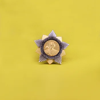 Khmelnitsky medaļu broša ukrainas militāro pins vīriešu mētelis, krekls aksesuāri vintage, Padomju metāla emblēma PSRS reti kolekcionējamus
