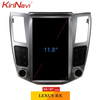 KiriNavi Telsa Stila Vertikāla Ekrāna Android 10.0 Auto Radio LEXUS RX RX330 RX300 RX350 RX400 RX450 Auto Dvd Atskaņotājs, GPS 4G BT