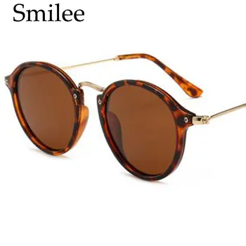 Klasisks Zīmols, Metāla Apaļas Saulesbrilles Vīriešiem Dizainers Luxury Vintage Saules Brilles braukšanas Sievietes Tortoiseshell Polarizētās Saulesbrilles