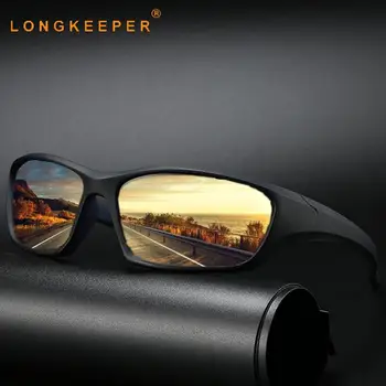 Klasiskās Vīriešu Polarizētās Saulesbrilles Sieviešu Melns Kvadrātveida Saules Brilles Vīriešu Modes Sporta Ceļojuma Zvejas Brilles UV400 Oculos de sol