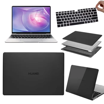 Klēpjdators Gadījumā Huawei MateBook X Pro 13.9/X 2020/MateBook13/14D14/D15/MagicBook 14/15/Pro 16.1 Klaviatūras Vāks+Screen Protector