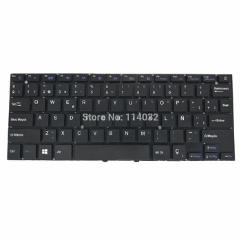 Klēpjdators tastatūra SCDY-277-10-01 YXT-NB91-06 SP spāņu izkārtojumu melns bez rāmja klēpjdatoriem klaviatūras ievadiet keycaps nomaiņa