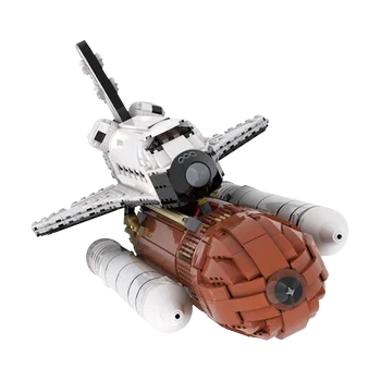 Km 1:110 Mēroga Space Shuttle Simulācijas Kolekciju Modelis Diy Celtniecības Bloki, Rotaļlietas, Ķieģeļu Izglītības Ziemassvētku Dāvanu Bērniem